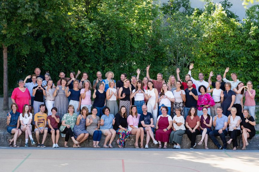 Gruppenfoto Montessori Schule-Ingelheim